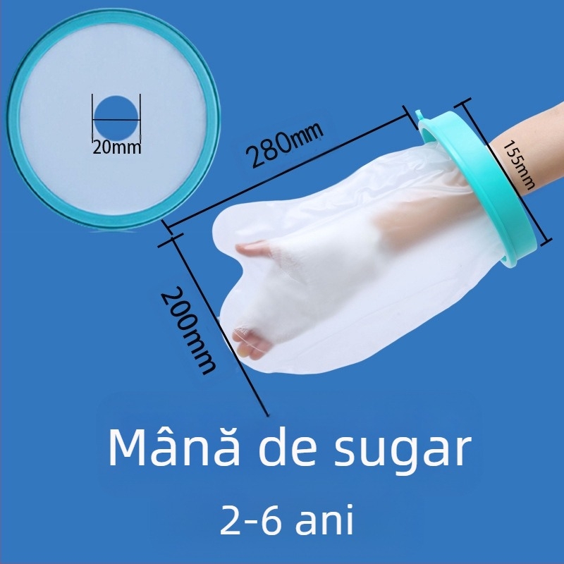 Sea Fly Carcasă impermeabilă PICC pentru răni la baie și îngrijire postoperatorie – PVC, PP și silicon, pentru picior, personalizabilă, garanție de 1 an