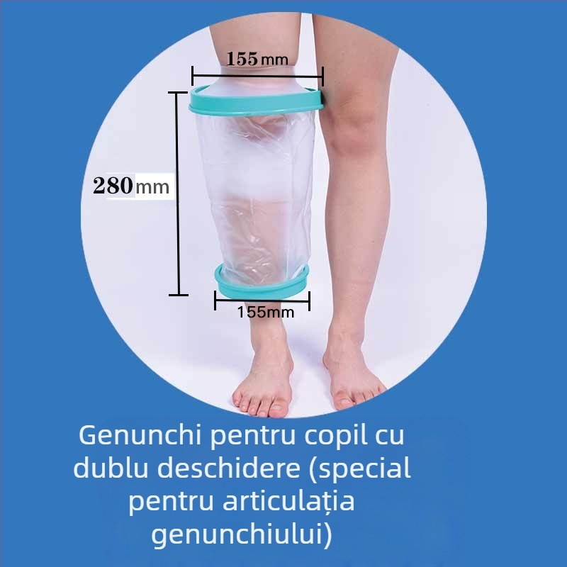Sea Fly Carcasă impermeabilă PICC pentru răni la baie și îngrijire postoperatorie – PVC, PP și silicon, pentru picior, personalizabilă, garanție de 1 an