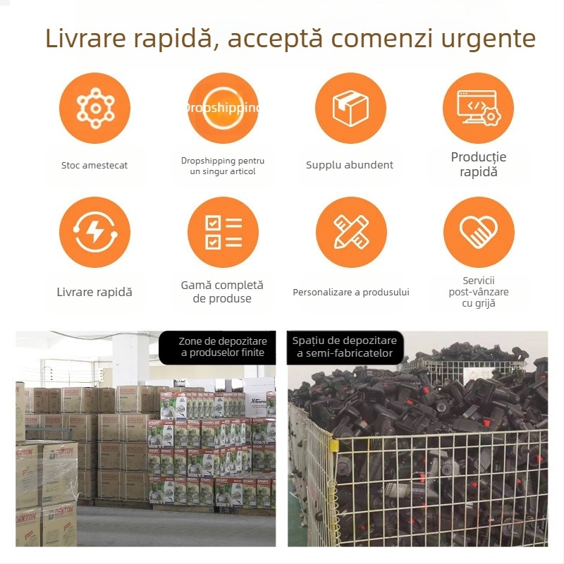 Pistol de spălat auto electric pentru uz casnic, baterie litiu reîncărcabilă, 21V, presiune înaltă 22 bar, 3200 rpm, model TT-EWS01