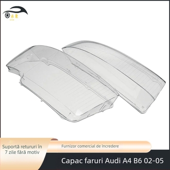 Carcasă transparentă a farului pentru Audi A4 B6 (2002-2005)