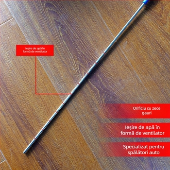 Unealtă de curățare a rezervorului de apă pentru vehicule - fără demontare, dual purpose apă și gaz, duză și mâner din oțel inoxidabil, presiune înaltă, rază de pulverizare 3 m