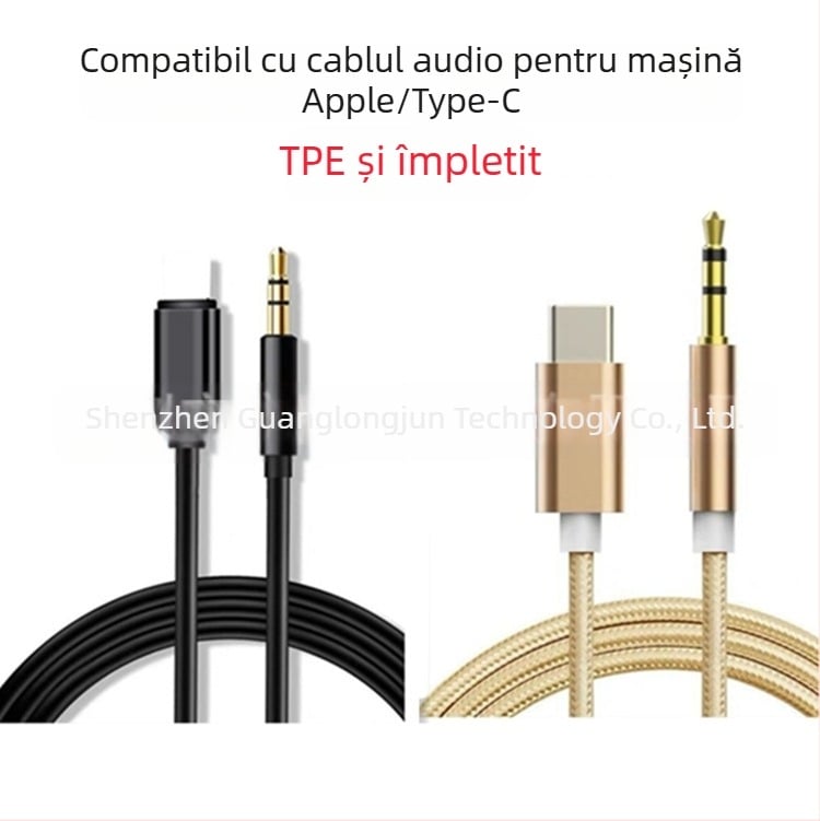 Adaptor audio auto Carneel Apple 7 type-C: Lightning la 3,5 mm pentru iPhone 13
