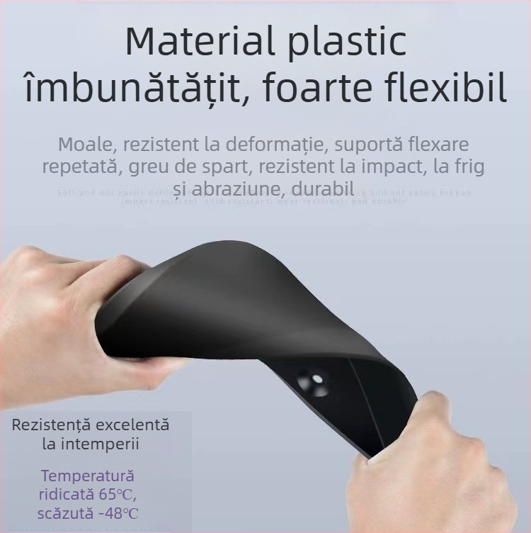 Protecție noroi pentru Tesla Model 3 | Peya, plastic; cauciuc moale anti-ingheț, grosime ajustabilă