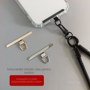 Element metalic de conectare pentru telefon, clips de fixare, lucrat manual, unisex, multifuncțional, marcă Zhenge
