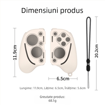 Carcasă din silicon pentru Razer Kishi Ultra controler de jocuri, turnare prin injecție, 70 g, include capace de protecție