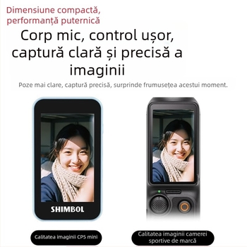 See peng CP5 mini – dispozitiv selfie compact cu display, oglindă, proiecție a ecranului și temporizator pentru fotografie