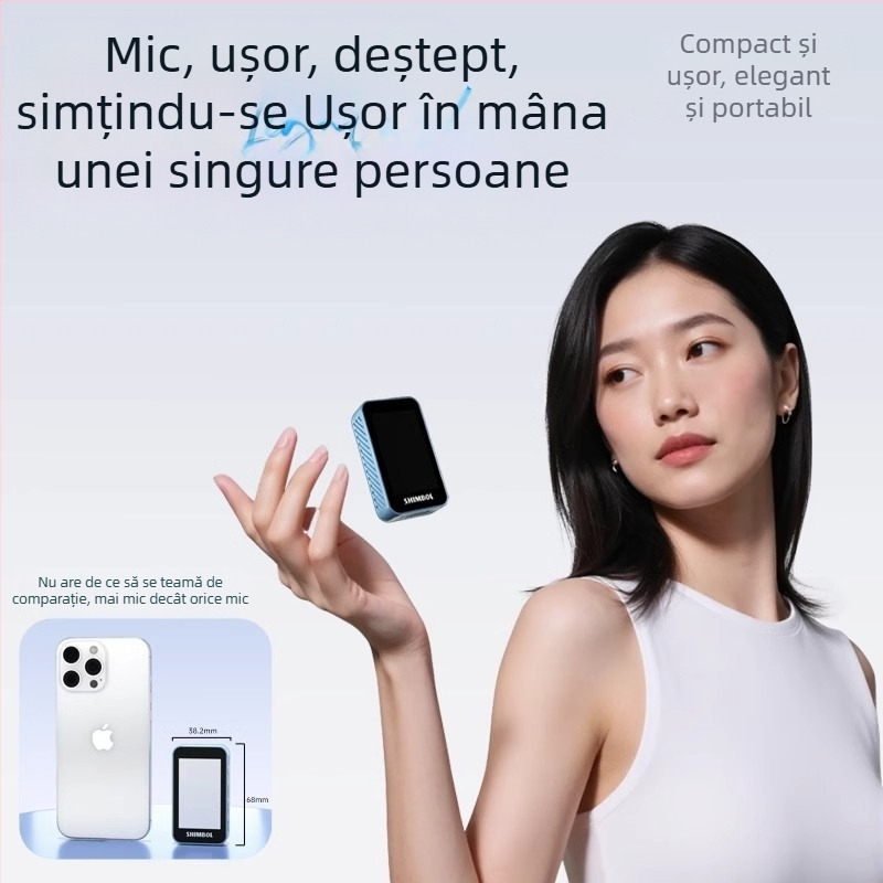 See peng CP5 mini – dispozitiv selfie compact cu display, oglindă, proiecție a ecranului și temporizator pentru fotografie