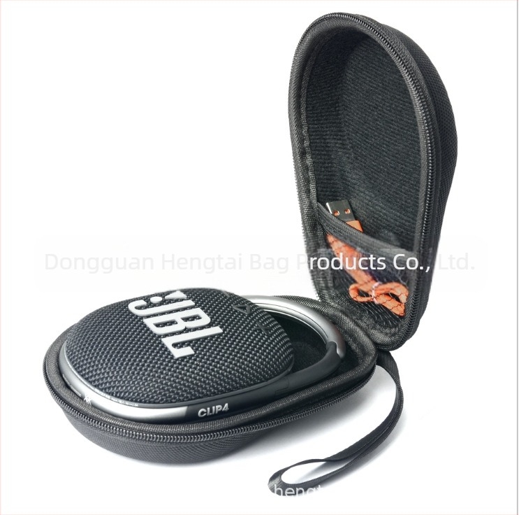 Boxă de depozitare EVA pentru JBL Clip3/4 (Model CLIP4) – Protecție totală, include cutie de depozitare, carabinieră și geantă