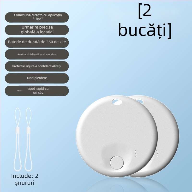 Locatoare GPS pentru copii și seniori – dispozitiv de poziționare anti-pierdere, model Apple locator No. 2
