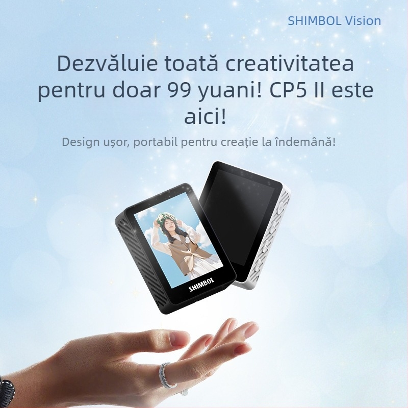 CP5 II Unelte pentru selfie pe partea din spate a telefonului, proiecție ecran wireless, sarcină maximă 2–5 kg, greutate 62 g