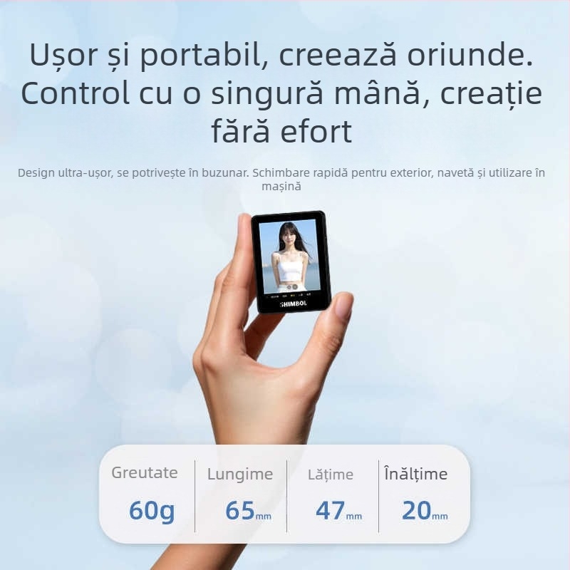 CP5 II Unelte pentru selfie pe partea din spate a telefonului, proiecție ecran wireless, sarcină maximă 2–5 kg, greutate 62 g