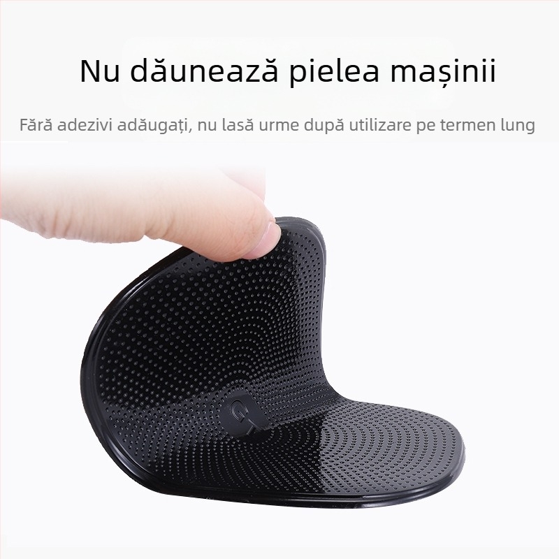 Covor anti-alunecare auto cu textură picături de apă, pliabil, material PU, rezistent la temperaturi înalte, Ruijie