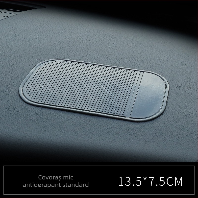 Covor anti-alunecare auto cu textură picături de apă, pliabil, material PU, rezistent la temperaturi înalte, Ruijie