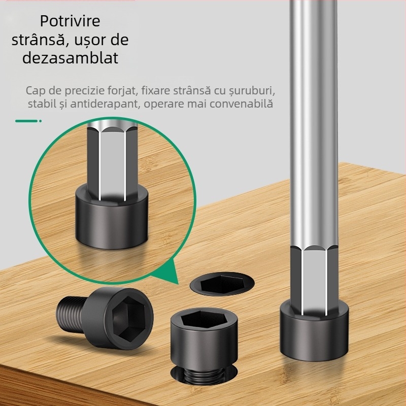 Cheie hexagonală cu cap tip T, de înaltă viteză