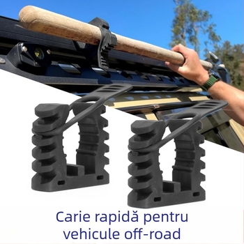 GLITTER Clip TPU+TPE pentru fixare rapidă a lopăților pe vehicule off-road