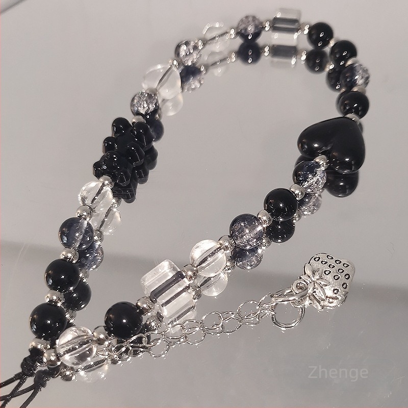 Brățară pentru telefon cu mărgele, lucrată manual, marca Jager, multifuncțională