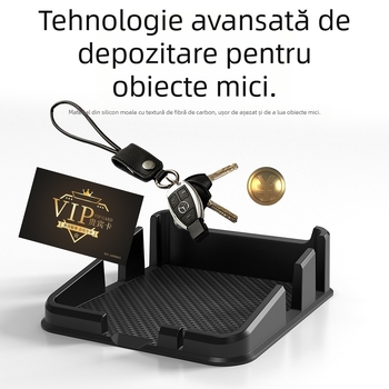 Padă antiderapantă din silicon pentru chei și telefon auto – Brand 3R, Personalizare logo, Material silicon, Etichetă privată licențiată