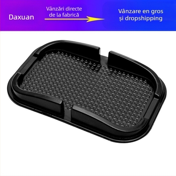 Padă din silicon anti-alunecare pentru bordul mașinii, suport de navigație, compartiment pentru un card, logo personalizabil