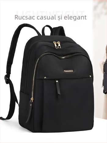 Rucsac unisex pentru uz zilnic, impermeabil, rezistent, din material Oxford, 20–35 L