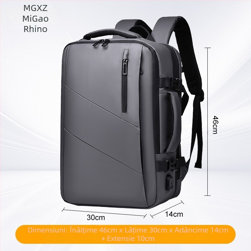 Rucsac unisex, membrană impermeabilă, capacitate 20–35 L, stil urban minimalist, respirabil