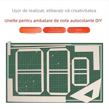 Set DIY pentru fabricarea de notițe din lemn de la Chuangyiist — marcă privată autorizată