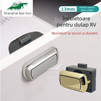 Bond încuietoare din aliaj de zinc pentru dulapuri și sertare RV, încuietoare cu bară ascunsă, model BSS302-3; pentru RV-uri, biciclete de casă și vehicule modificate; pentru dulapuri, sertare, dulapuri de perete.