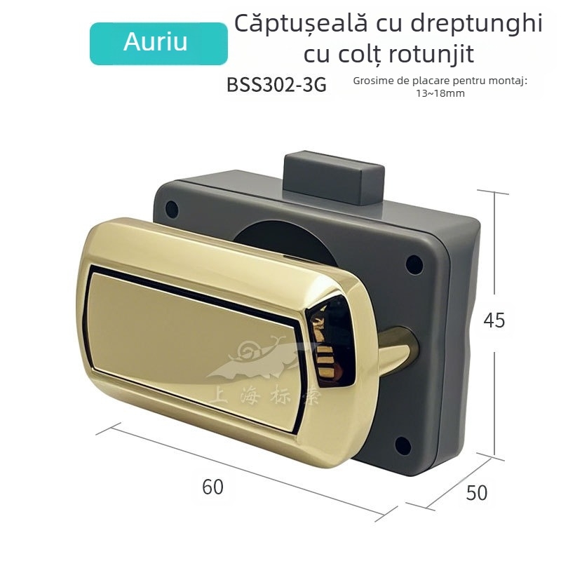 Bond încuietoare din aliaj de zinc pentru dulapuri și sertare RV, încuietoare cu bară ascunsă, model BSS302-3; pentru RV-uri, biciclete de casă și vehicule modificate; pentru dulapuri, sertare, dulapuri de perete.