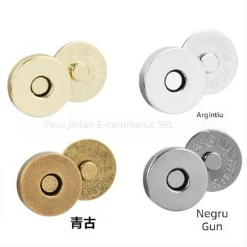 Cataramă magnetică pentru genți — material magnet, structură: cataramă magnetică, potrivită pentru rucsaci, genți, perdele, artizanat, îmbrăcăminte, accesorii din piele. Brand: Return to Sail.