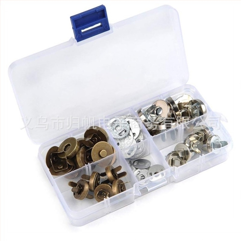 Cataramă magnetică pentru genți — material magnet, structură: cataramă magnetică, potrivită pentru rucsaci, genți, perdele, artizanat, îmbrăcăminte, accesorii din piele. Brand: Return to Sail.