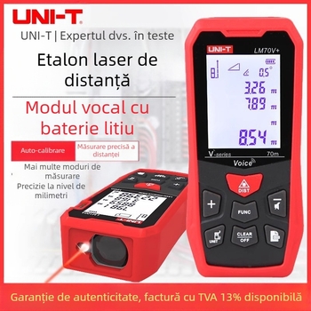 UNI-T LM50V+ Seria distanțimetru portabil cu laser, utilizare în interior, rază de măsurare 100 m