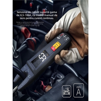 BSID clampa AC/DC și multimetrul, precizie înaltă, protecție inteligentă anti-arzire