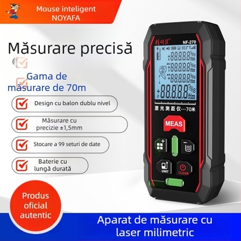 Precision rat NF-270 distanțier cu laser portabil pentru măsurători în interior