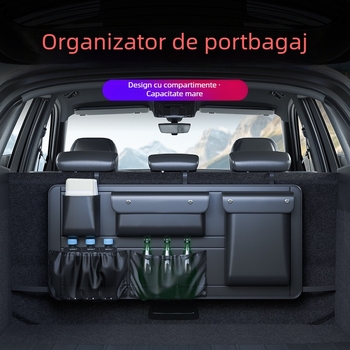 Organizator portbagaj din piele Cabron, cu procesare personalizabilă și imprimare a logo-ului, universal