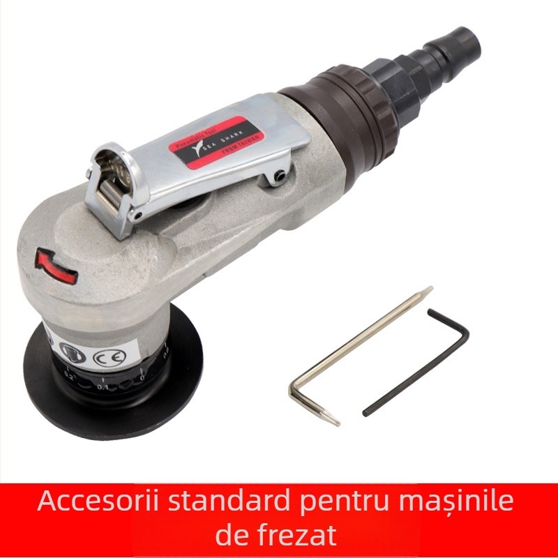 Sea Flying Shark mașină pneumatică portabilă mini pentru rotunjirea colțurilor din lemn, model 45RC, putere 45RC, pentru tăierea colțurilor drepte