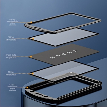 Carcasă cheie pentru M9, 2024 M7 Ultra și S9 — aliaj de aluminiu, design premium, prelucrare personalizabilă