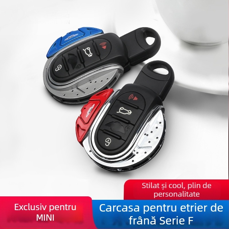 Carcasă pentru cheie BMW Mini Countryman – F series Caliper Key shell, material PU, stil trendy, etichetă privată licențiată