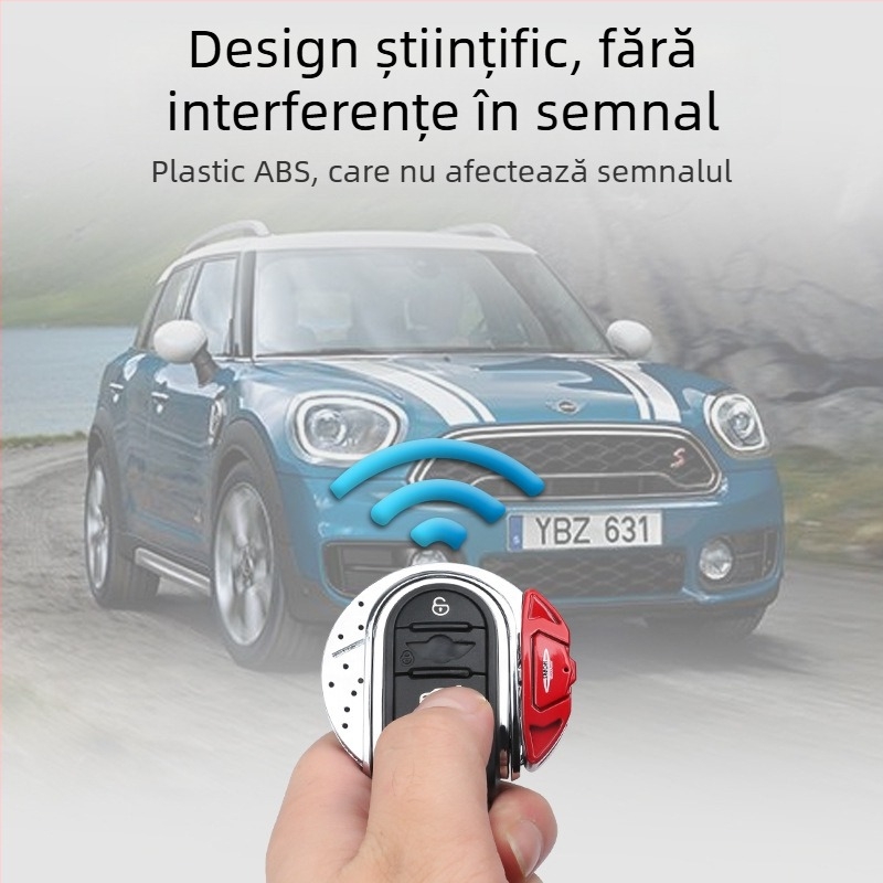 Carcasă pentru cheie BMW Mini Countryman – F series Caliper Key shell, material PU, stil trendy, etichetă privată licențiată