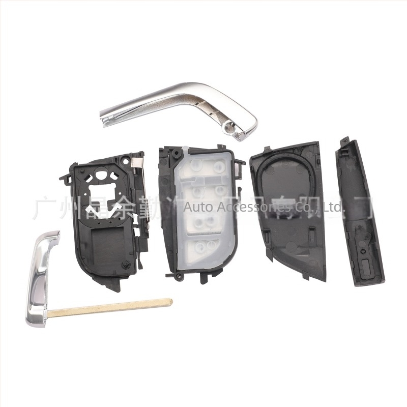 Carcasă de înlocuire a cheii BMW G-series pentru X6–X1 și seriile 7/5/3/2 — carcasă din ABS, lamă de cheie din cupru, greutate 65 g, jingyuqin