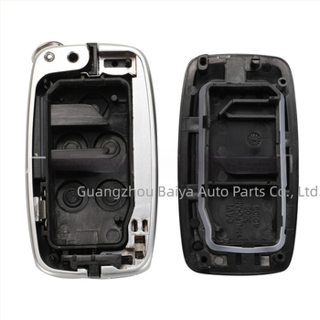 Carcasă cheie Land Rover pentru 5 butoane – înlocuire pentru Range Rover Sport, Velar, Evoque, Discovery 4; lamă cheie din cupru + plastic; carcasă din plastic; greutate 68 g