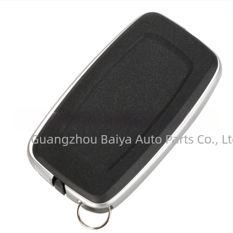 Carcasă cheie Land Rover pentru 5 butoane – înlocuire pentru Range Rover Sport, Velar, Evoque, Discovery 4; lamă cheie din cupru + plastic; carcasă din plastic; greutate 68 g