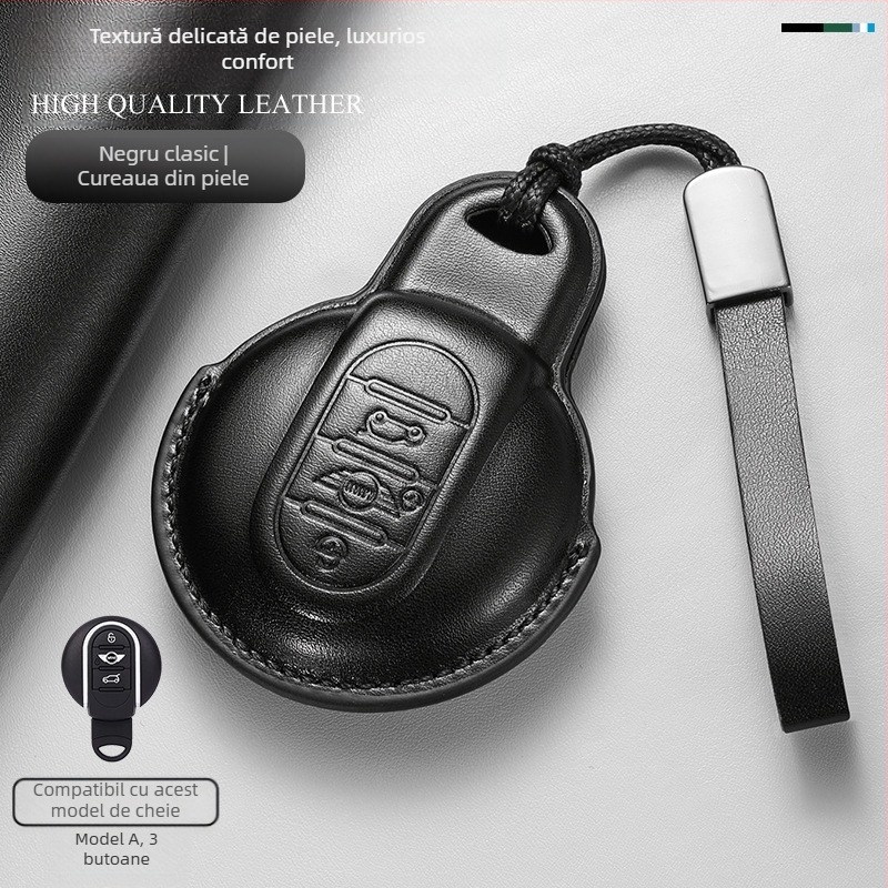 YESFOSO MINI Carcasă pentru chei Countryman/JCW/Clubman – Cortex, Stil simplu, Procesare personalizabilă, Etichetă privată licențiată