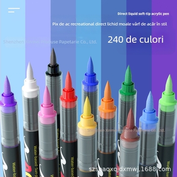 Marker acrilic Flysea, culori amestecate, marcă OEM, design neutru