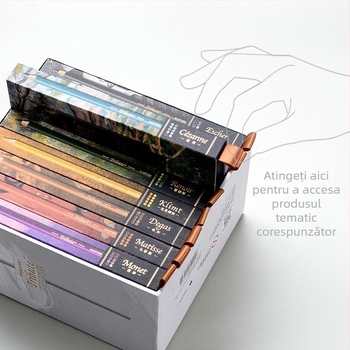 Marco Master Grade creioane colorate pe bază de ulei, set cadou într-o carcasă din plastic