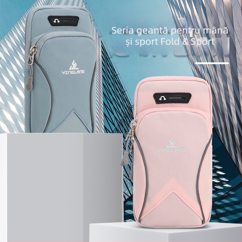 Geantă pentru braț Yinglang pentru sporturi în aer liber – Oxford, respirabilă, impermeabilă, ultra-ușoară