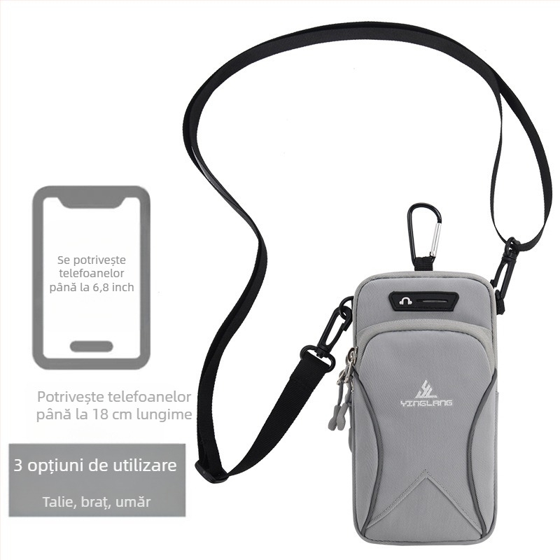 Geantă pentru braț Yinglang pentru sporturi în aer liber – Oxford, respirabilă, impermeabilă, ultra-ușoară