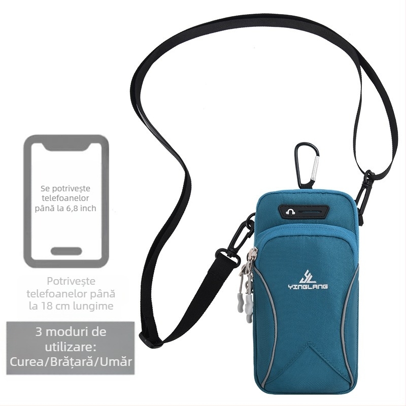 Geantă pentru braț Yinglang pentru sporturi în aer liber – Oxford, respirabilă, impermeabilă, ultra-ușoară