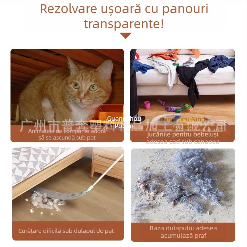 Puben bandă din plastic în formă de L pentru umplerea spațiilor dintre mobilier – design simplu și modern