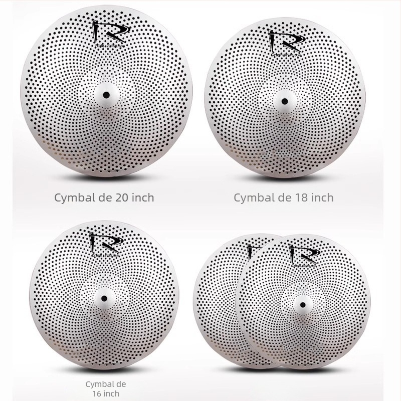 Cimbale Asanasi xyc01 pentru set de tobe, design silențios, diametru 31–50 cm