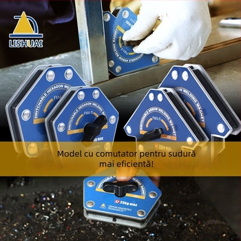 Pozitionator magnetic pentru sudură - Lishuai, forță de retenție 25 kg, dispozitiv de fixare pentru sudură