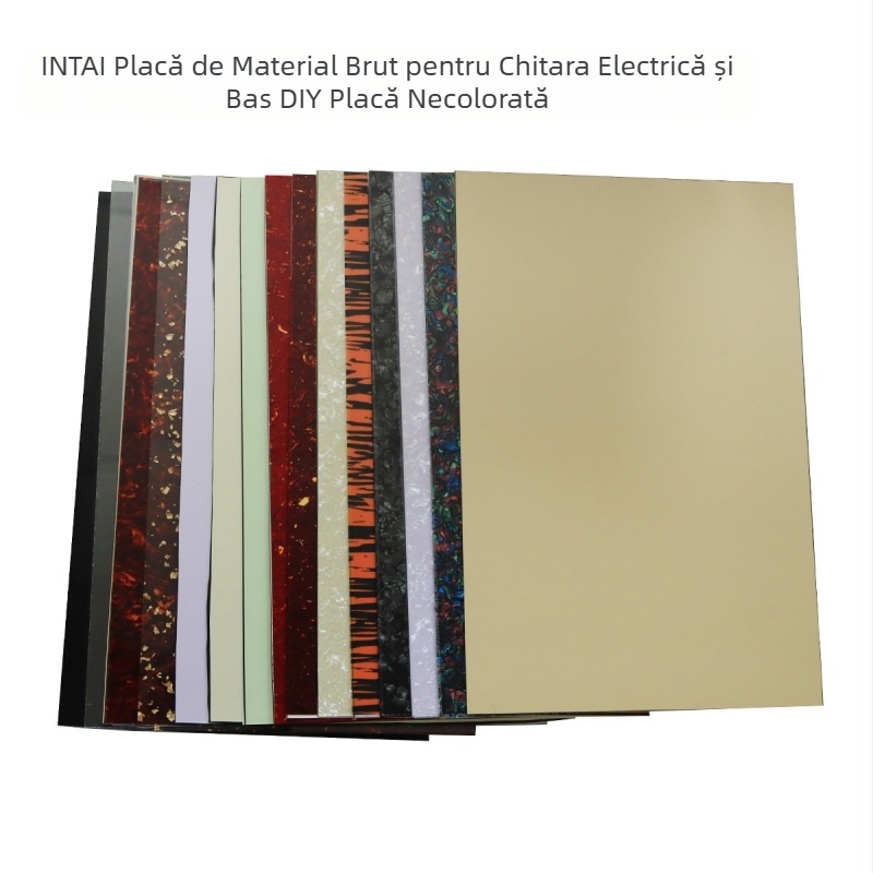 Pickguard pentru chitară electrică – din plastic – model YT22-CA – INTAI – pentru instrumente muzicale